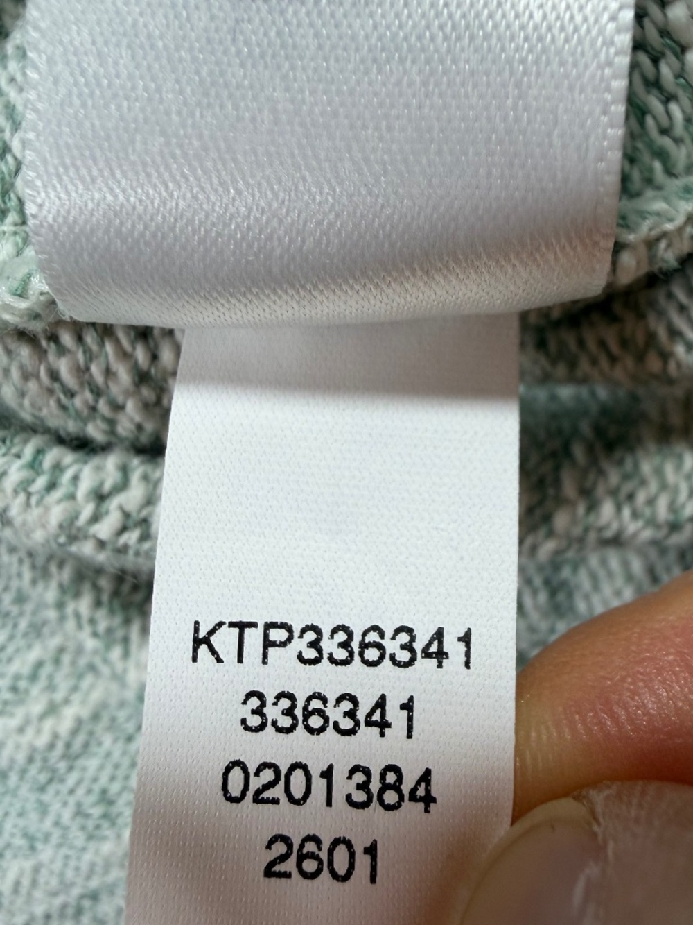 NWT Pure Jill J.Jill Women XL Dark Celadon Heather Collared Knit Pullover - Picture 7 of 8